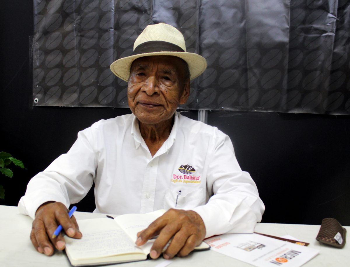 Don Balbino, cafetalero de Talpa de Allende