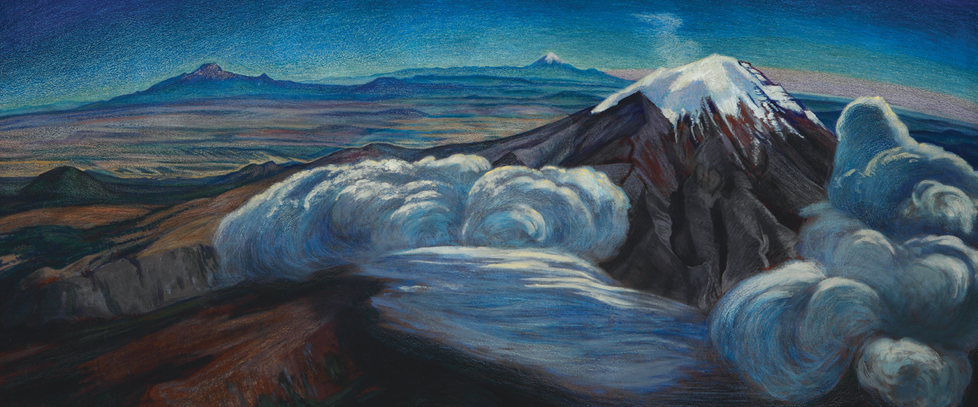 "Los volcanes", Dr Atl. 1950
