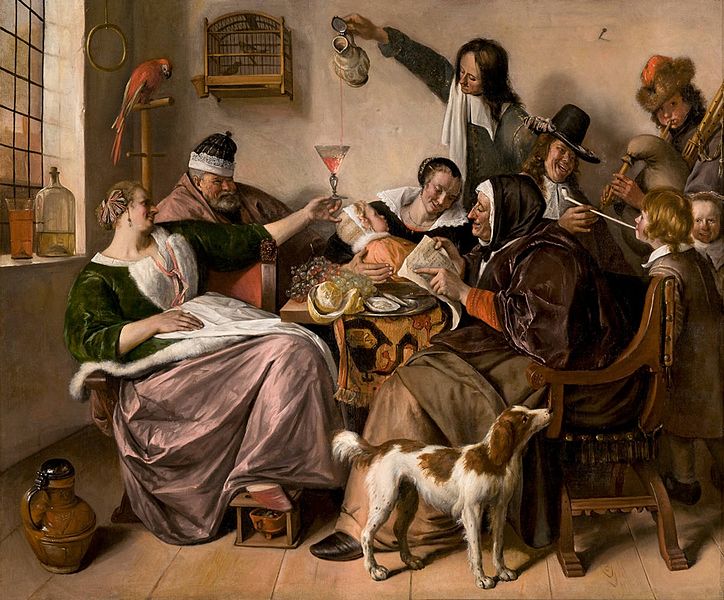 "The way you hear it, is the way you sing it", Jan Steen