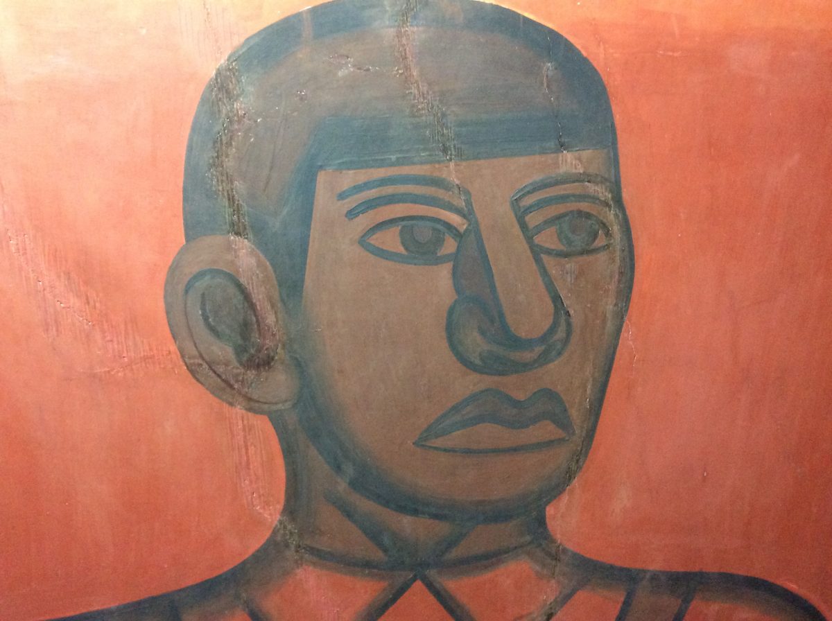 Restauración murales de la Biblioteca Iberoamericana Octavio Paz