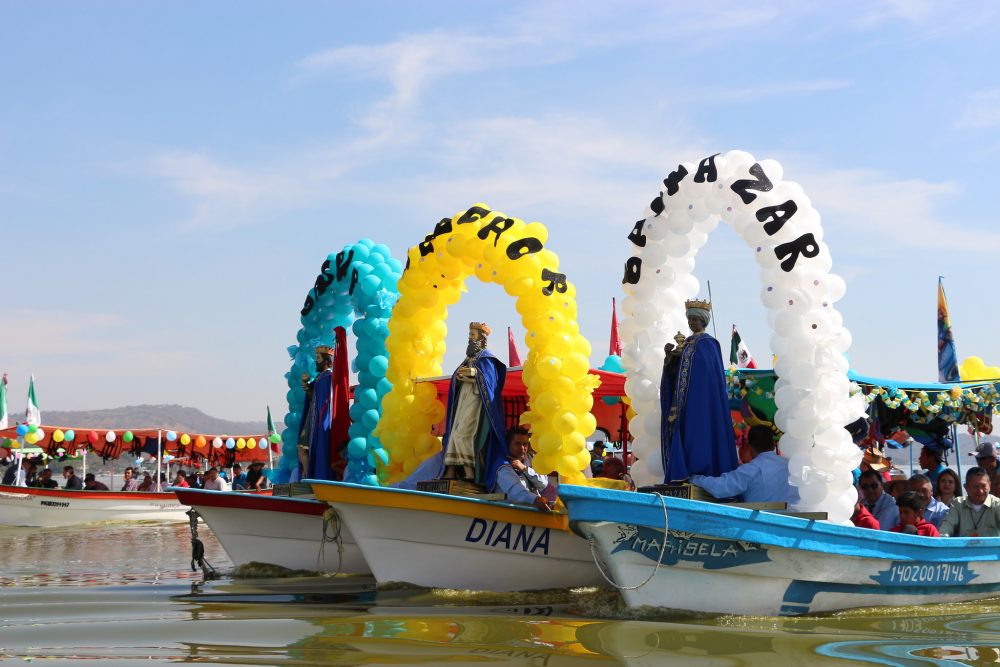 Reyes Magos en Laguna de Cajititlán