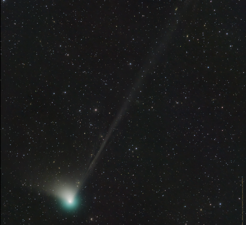 El cometa C/2022 E3 ZTF pasó por la Tierra hace más de 47 mil años y ahora vuelve a los cielos de Guadalajara