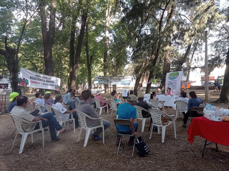 Vecinos se reúnen en la defensa del Parque San Rafael