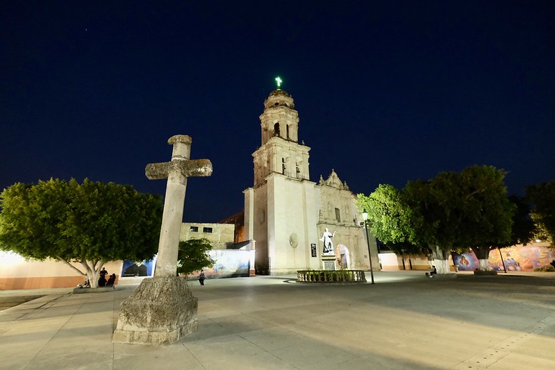 Plaza Principal de Sayula, en el Sur de Jalisco 