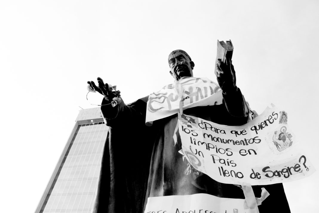 Manifestaciones de mujeres y disidencias por las calles del Centro de Guadalajara